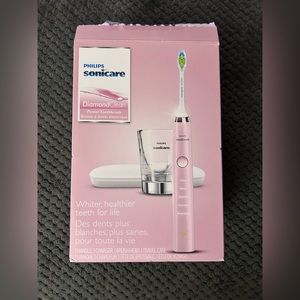 Philips Sonicare DiamondClean Power Toothbrush, Pink ~ NEW